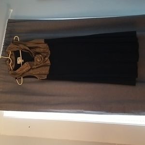Black formal dress. Great for mother of bride or groom.